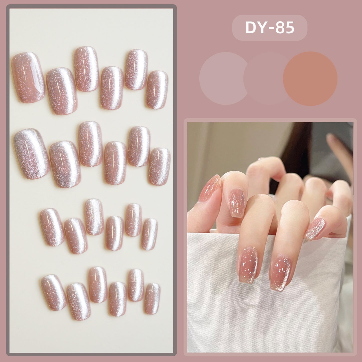 Velmora quitz Bloom Nail Tips
