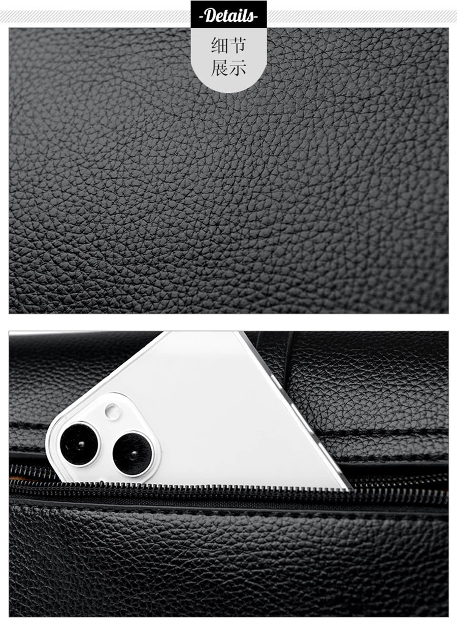 Soft Leather Luxury Shoulder Crossbody