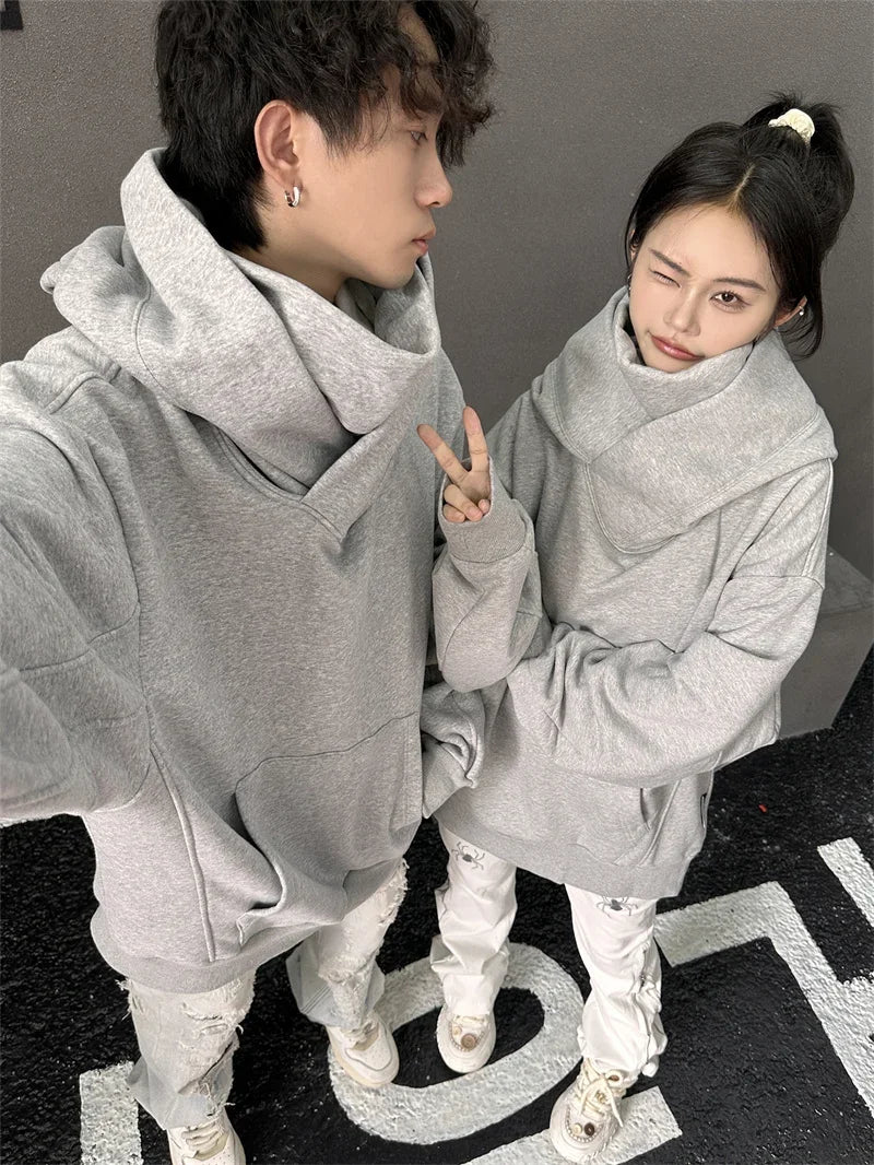 Sweatshirts Hip Hop Japanese Streetwear Oversized Hoodie