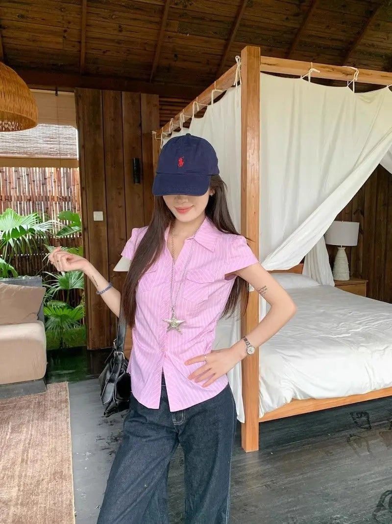 Fashion Blouse Sweet Elegant Women Clothing