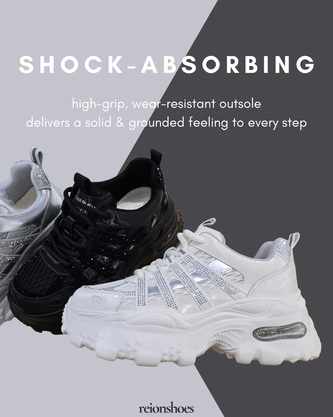 REION  Sneakers Women Breathable Mesh