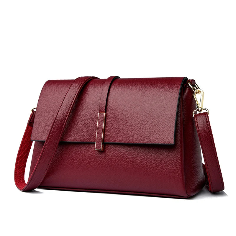 Soft Leather Luxury Shoulder Crossbody