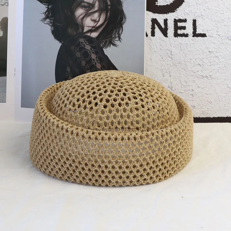 Summer Mesh Hollow Berets