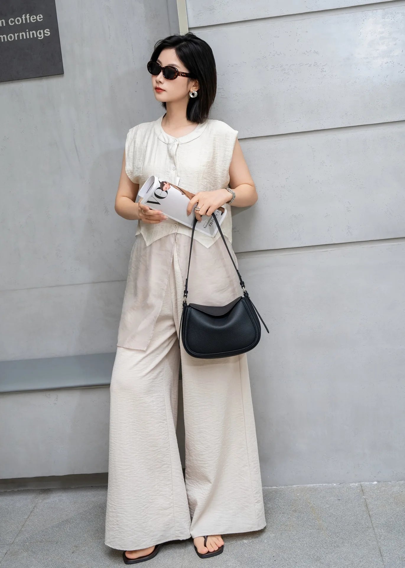 YANATARI Genuine leather woman bag