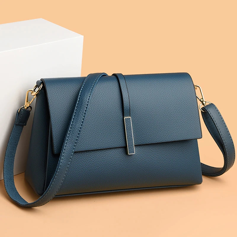 Soft Leather Luxury Shoulder Crossbody
