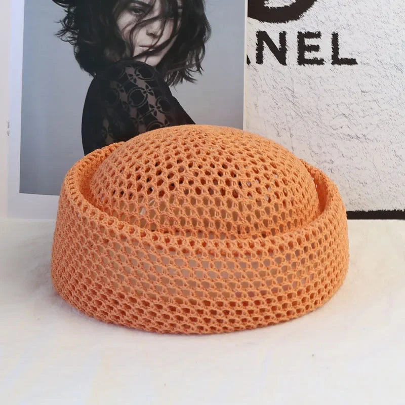 Summer Mesh Hollow Berets