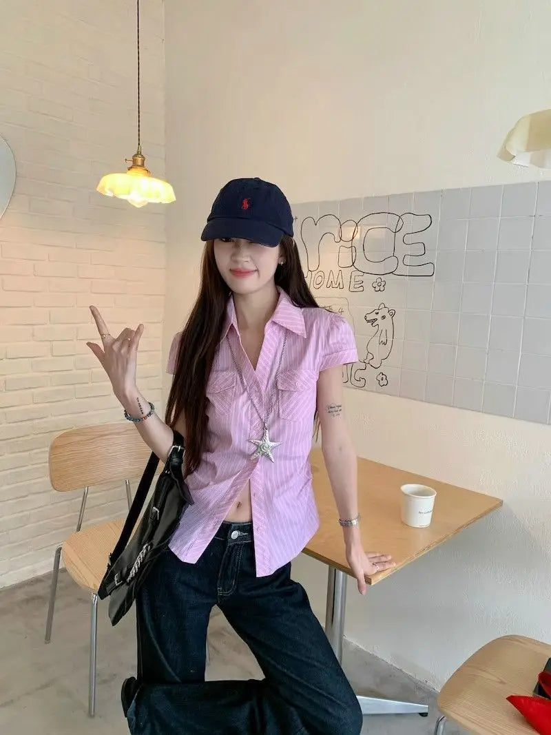 Fashion Blouse Sweet Elegant Women Clothing