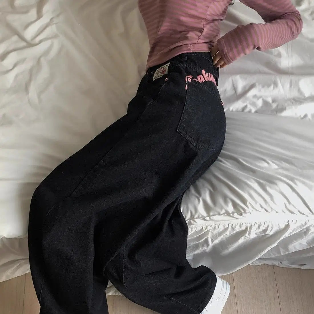 Retro Emo Harajuku Loose Jeans