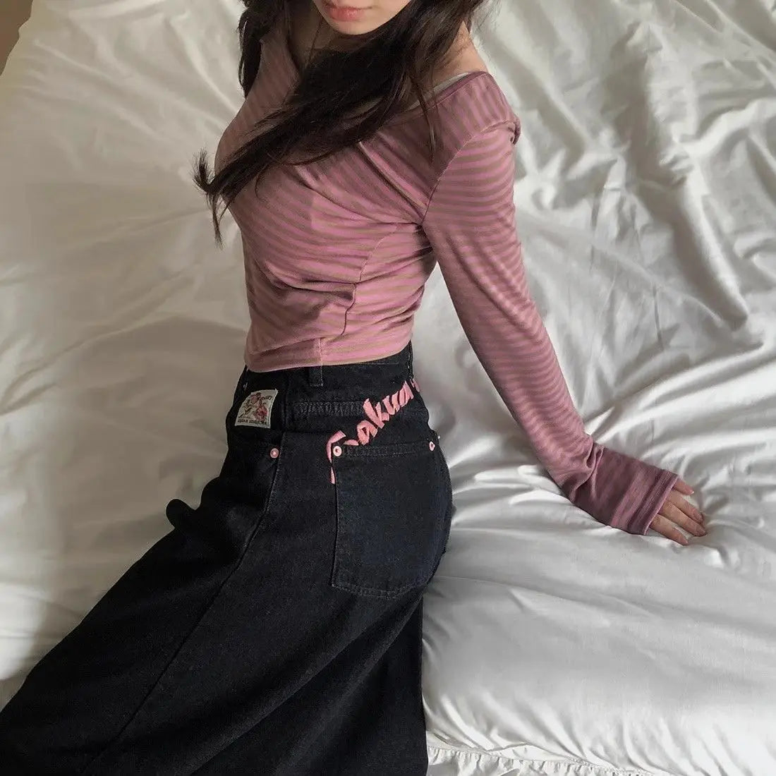 Retro Emo Harajuku Loose Jeans