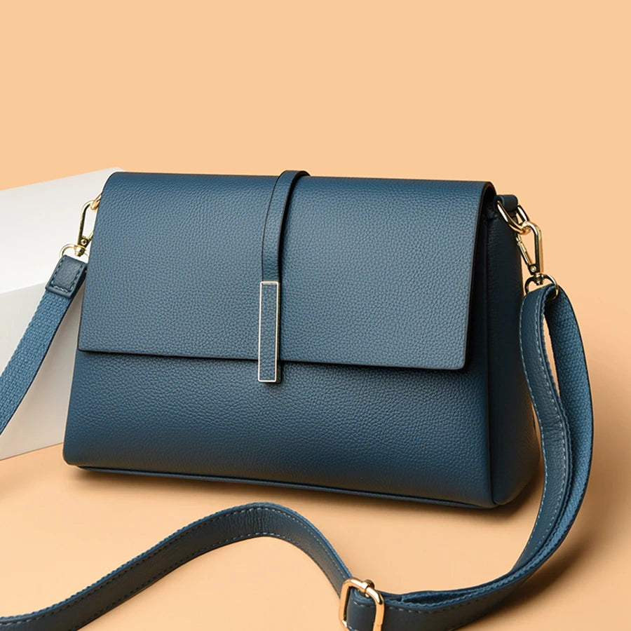 Soft Leather Luxury Shoulder Crossbody