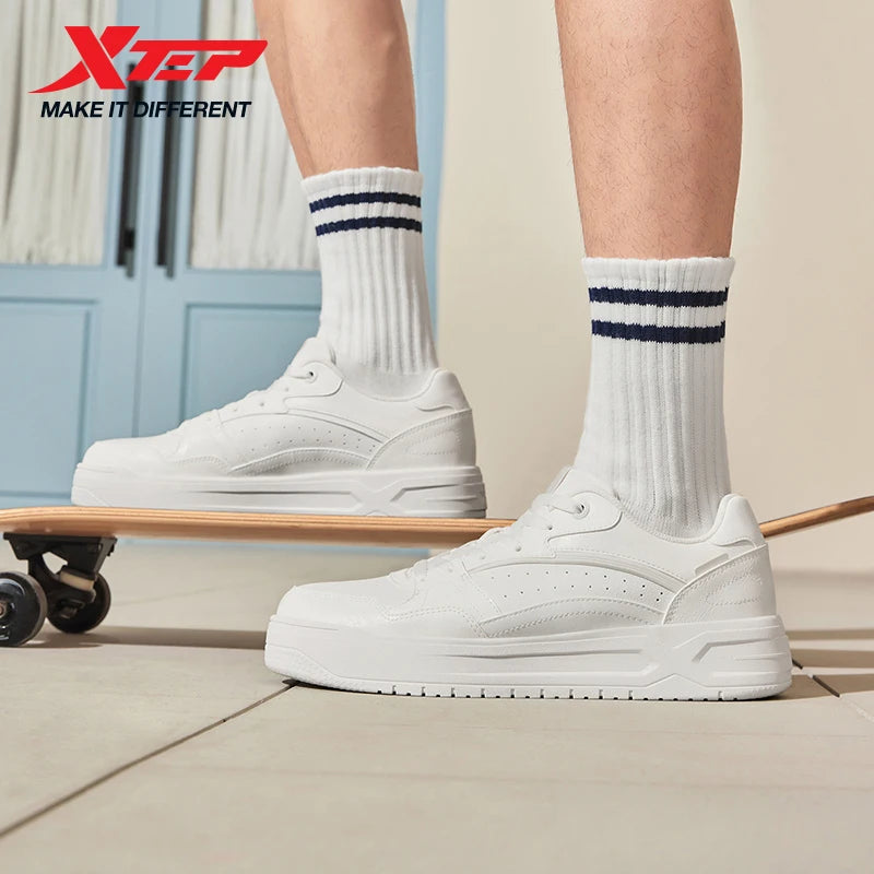 Xtep Lightweight Sports Shoes Thick Sole Low-top Fashionable
