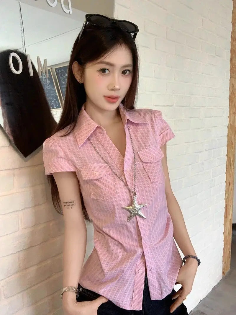 Fashion Blouse Sweet Elegant Women Clothing