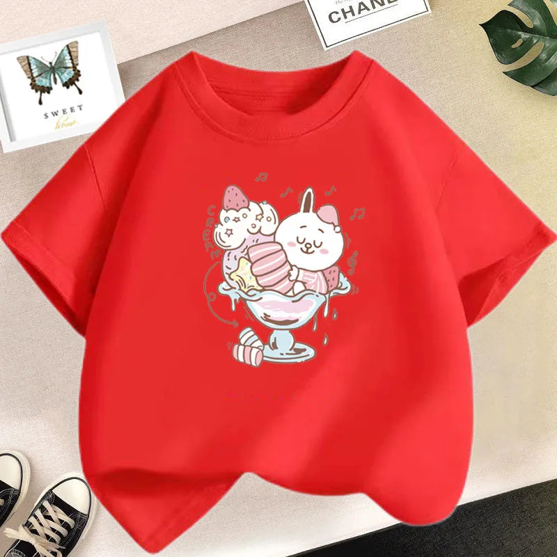 Strawberry Girls Aesthetic Pink Tops Tee
