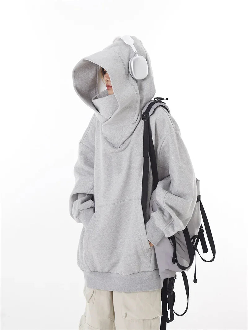 Sweatshirts Hip Hop Japanese Streetwear Oversized Hoodie