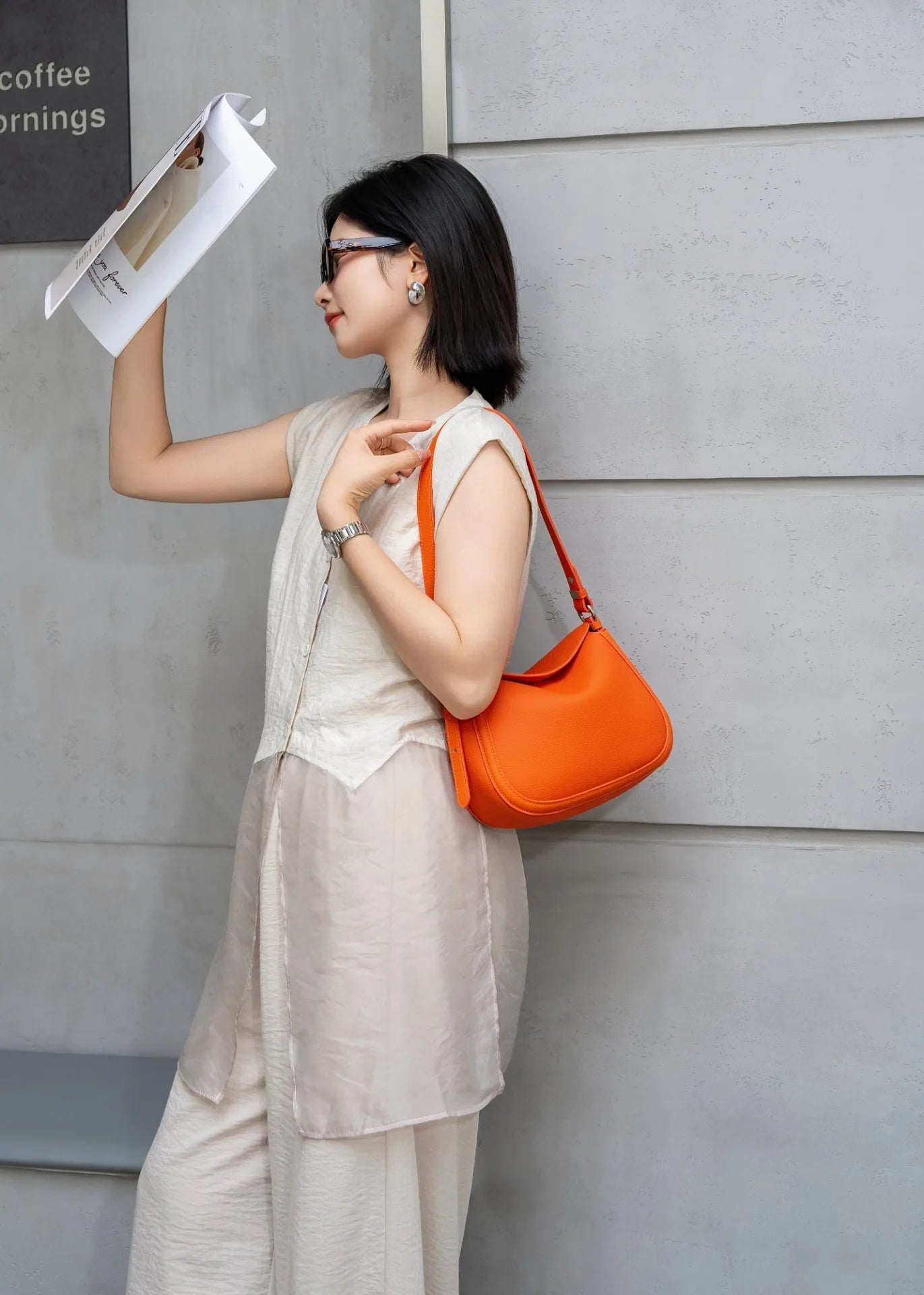 YANATARI Genuine leather woman bag