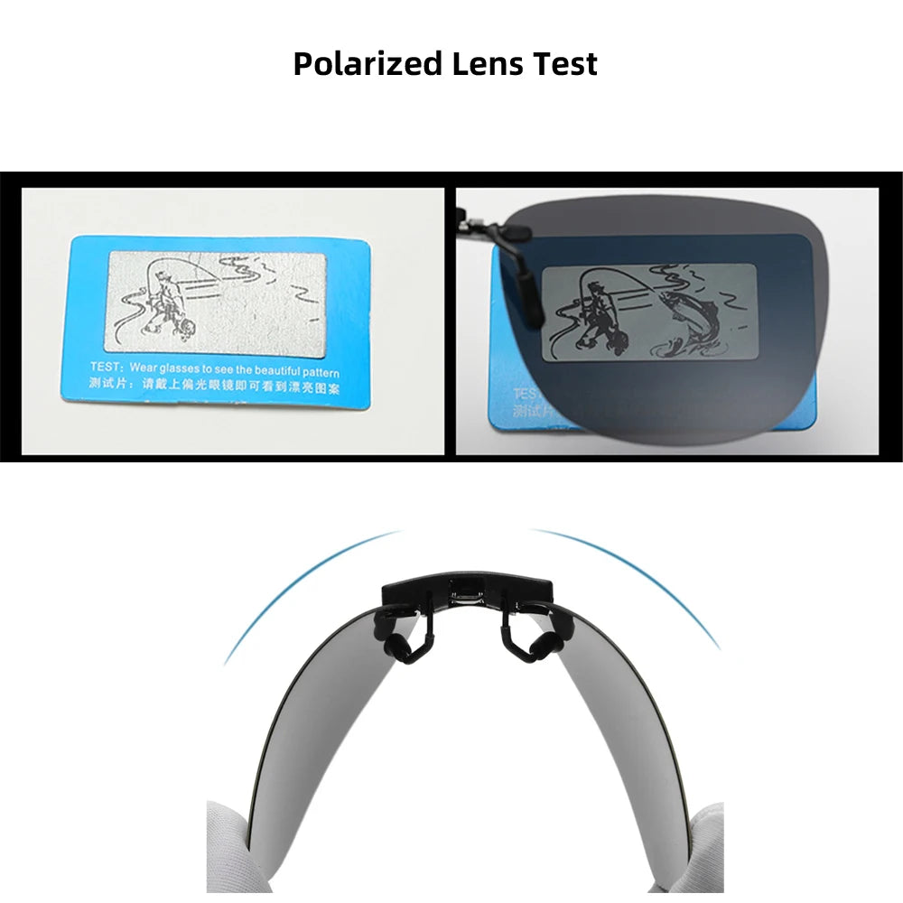 Square Clip On Sunglasses Women