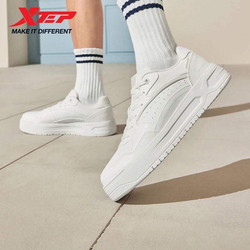 Xtep Lightweight Sports Shoes Thick Sole Low-top Fashionable