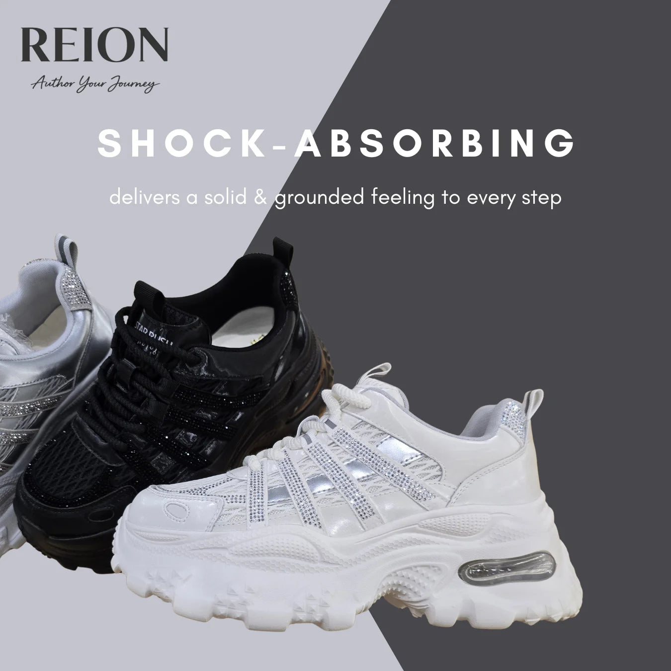 REION  Sneakers Women Breathable Mesh