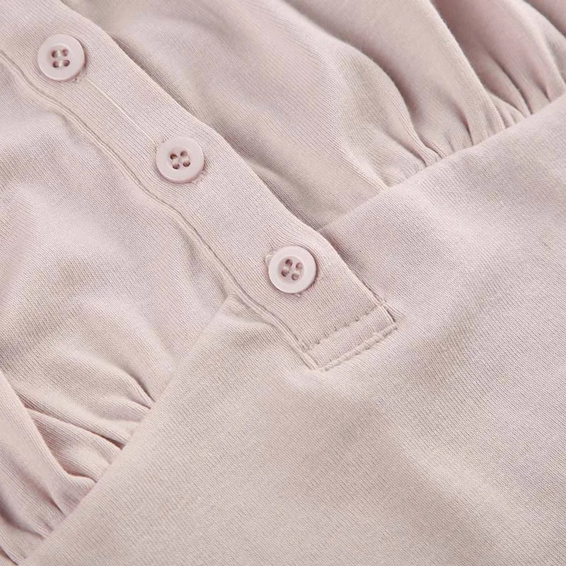 Cute Slim-fitting Contrast Lace Stitching