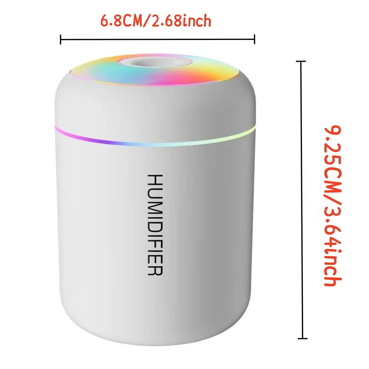 For your car and room 180ml air humidfier