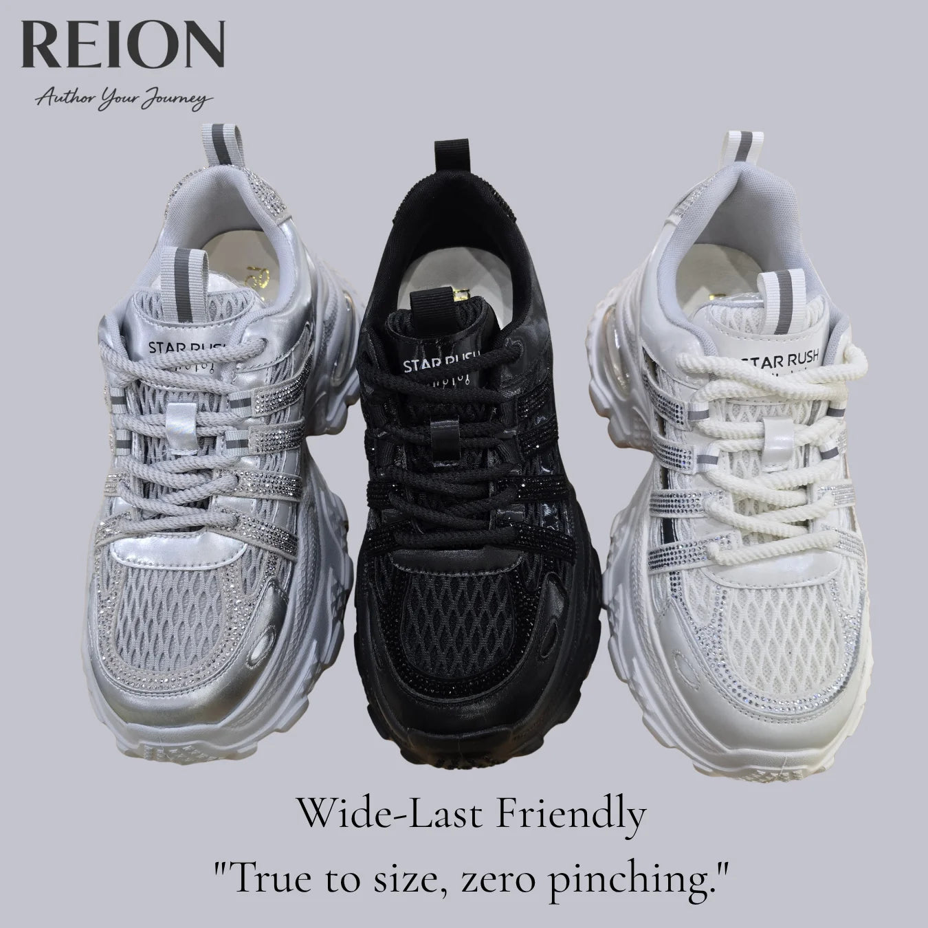 REION  Sneakers Women Breathable Mesh