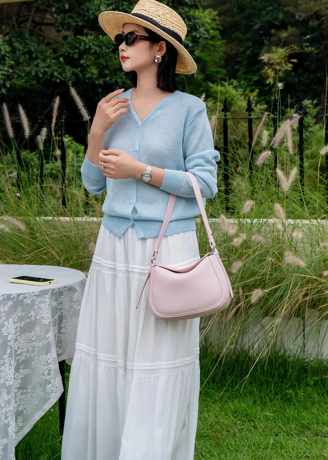 YANATARI Genuine leather woman bag