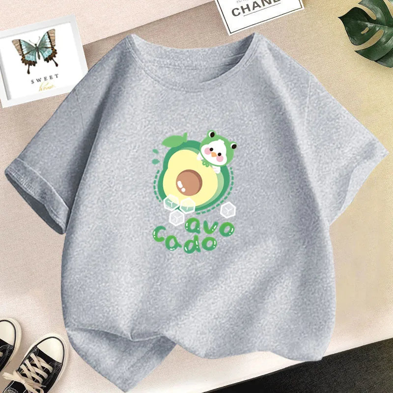 Lovely Avocado T Shirts for Girls Tops