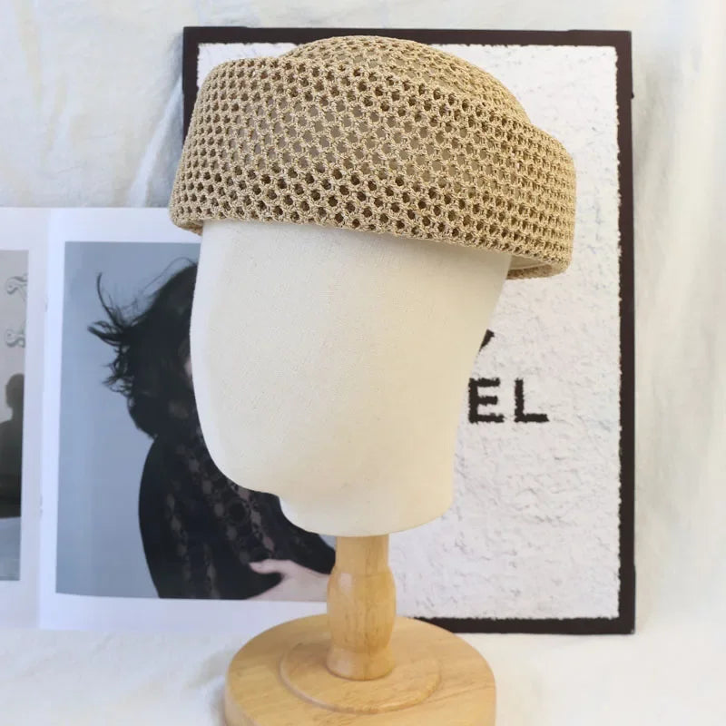 Summer Mesh Hollow Berets