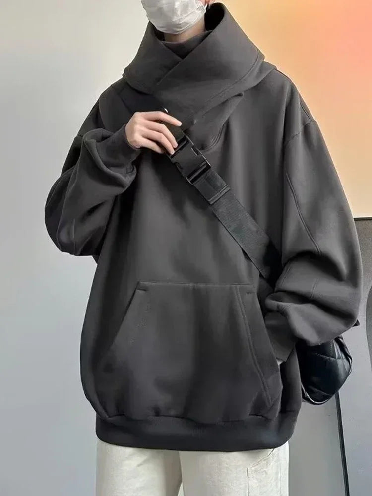 Sweatshirts Hip Hop Japanese Streetwear Oversized Hoodie