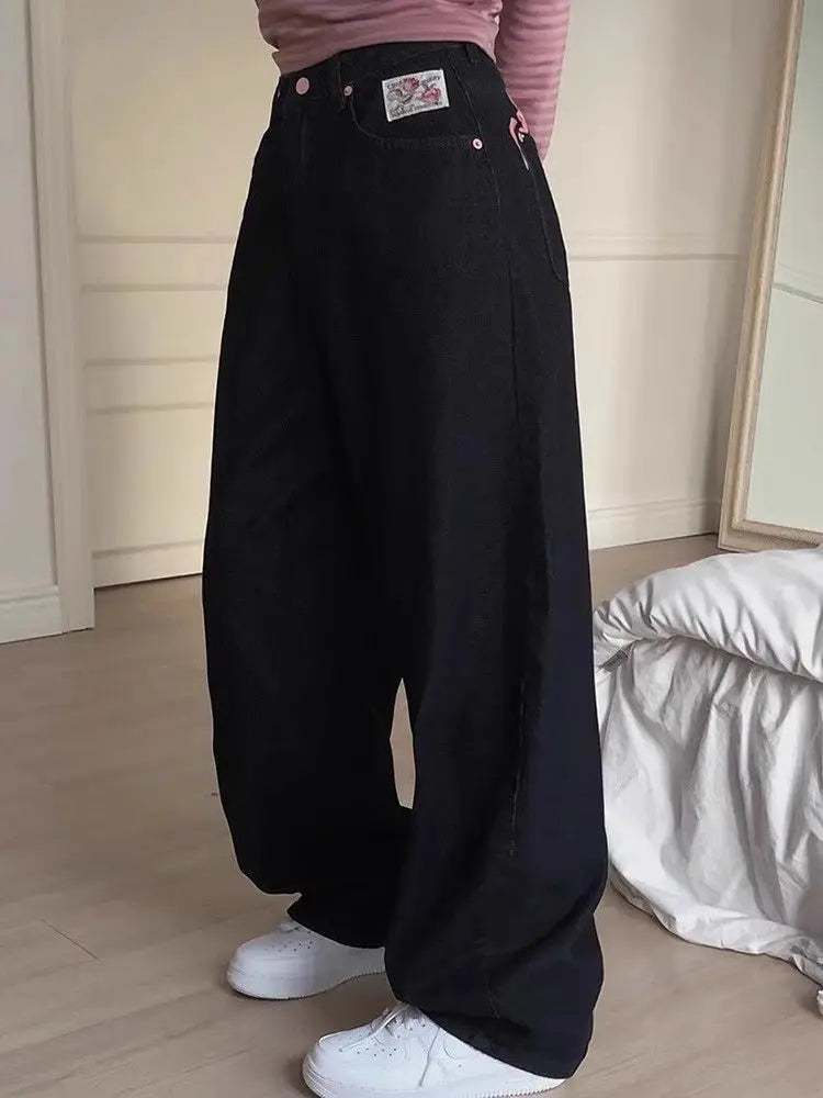 Retro Emo Harajuku Loose Jeans