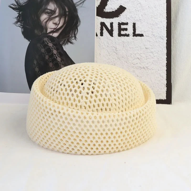 Summer Mesh Hollow Berets