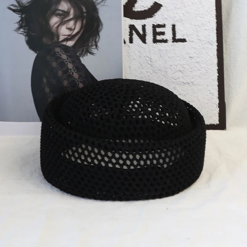 Summer Mesh Hollow Berets
