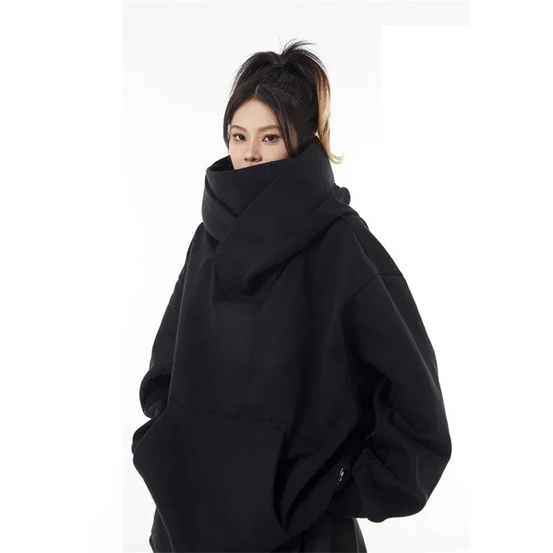 Sweatshirts Hip Hop Japanese Streetwear Oversized Hoodie