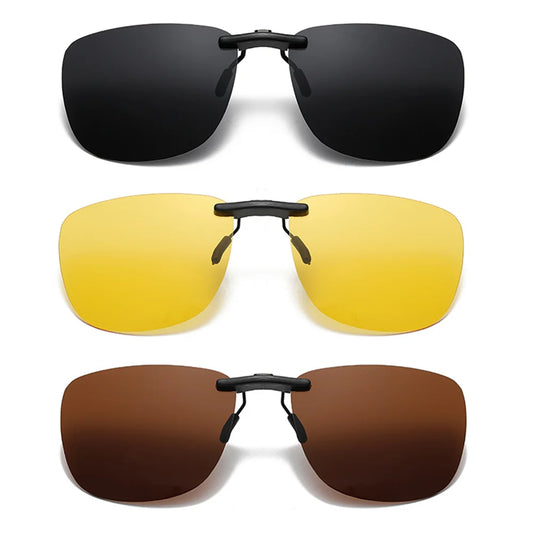 Square Clip On Sunglasses Women