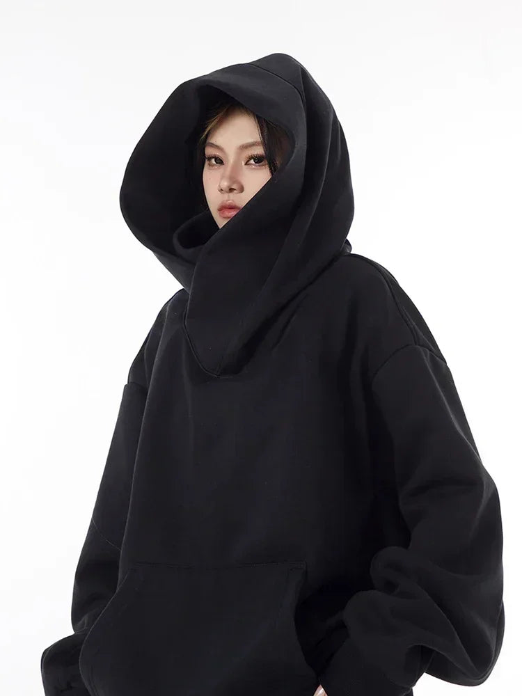 Sweatshirts Hip Hop Japanese Streetwear Oversized Hoodie