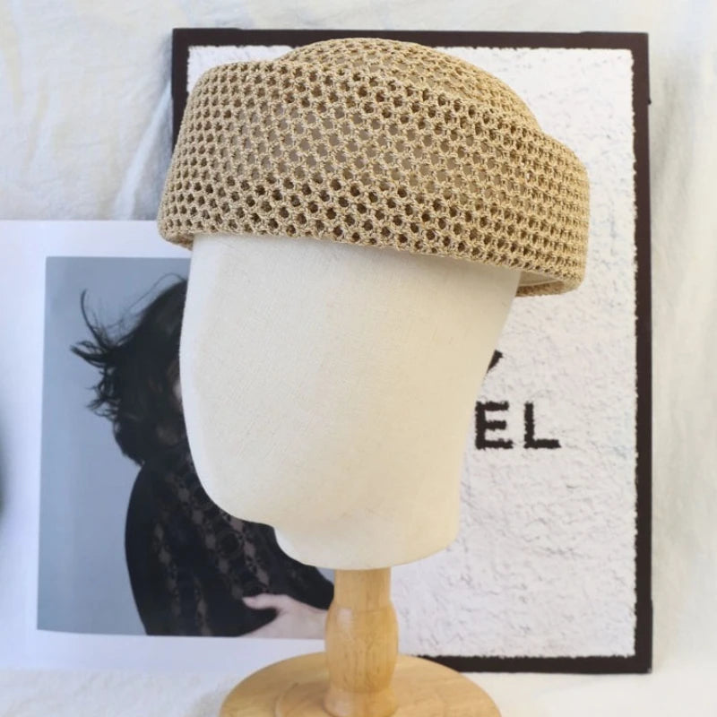 Summer Mesh Hollow Berets