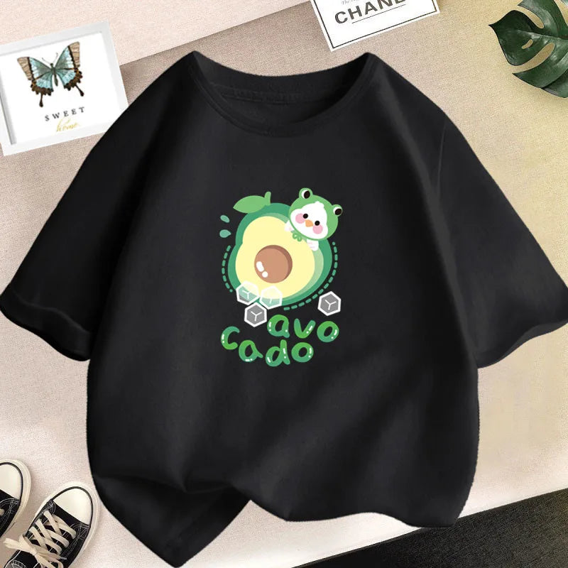 Lovely Avocado T Shirts for Girls Tops