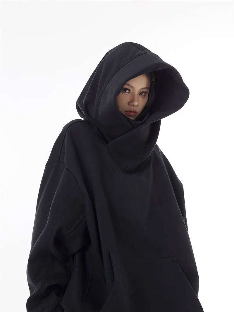 Sweatshirts Hip Hop Japanese Streetwear Oversized Hoodie