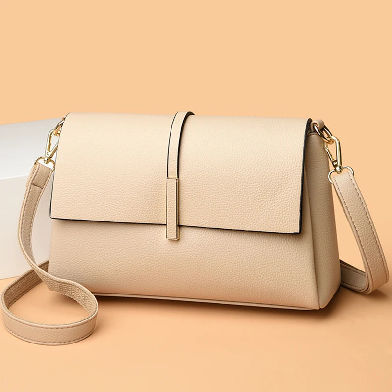 Soft Leather Luxury Shoulder Crossbody