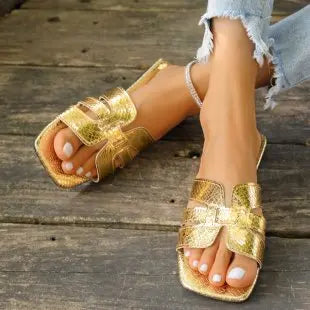 velmora Slippers Women's Flat Sandals