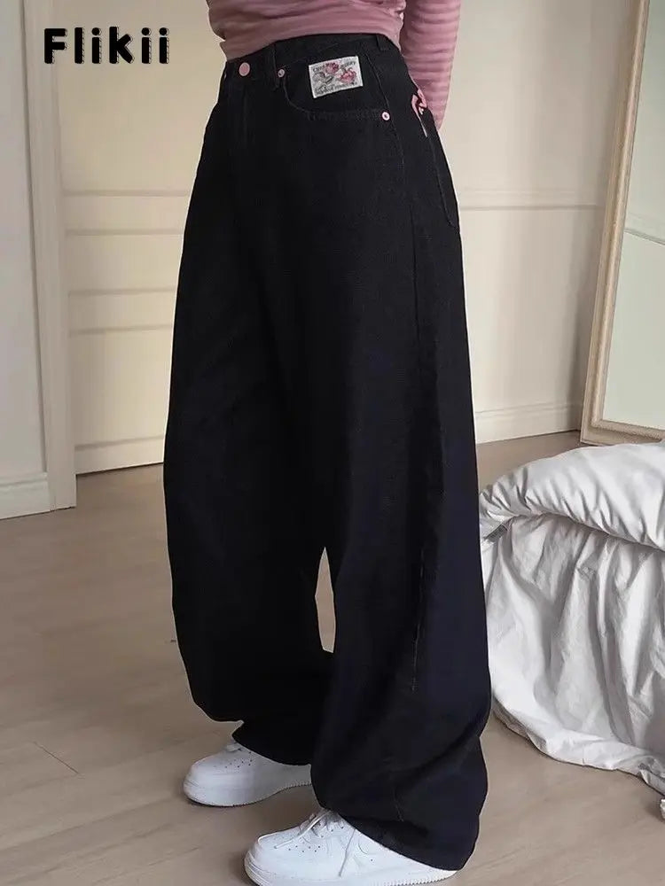Retro Emo Harajuku Loose Jeans