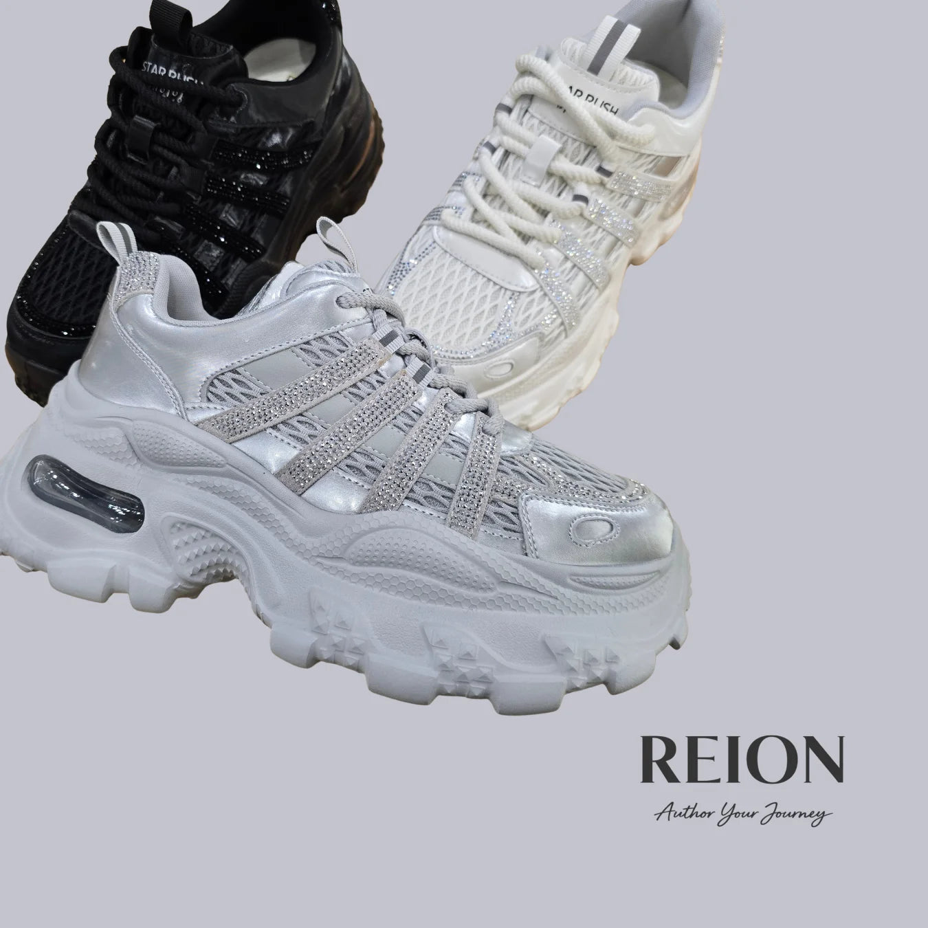 REION  Sneakers Women Breathable Mesh