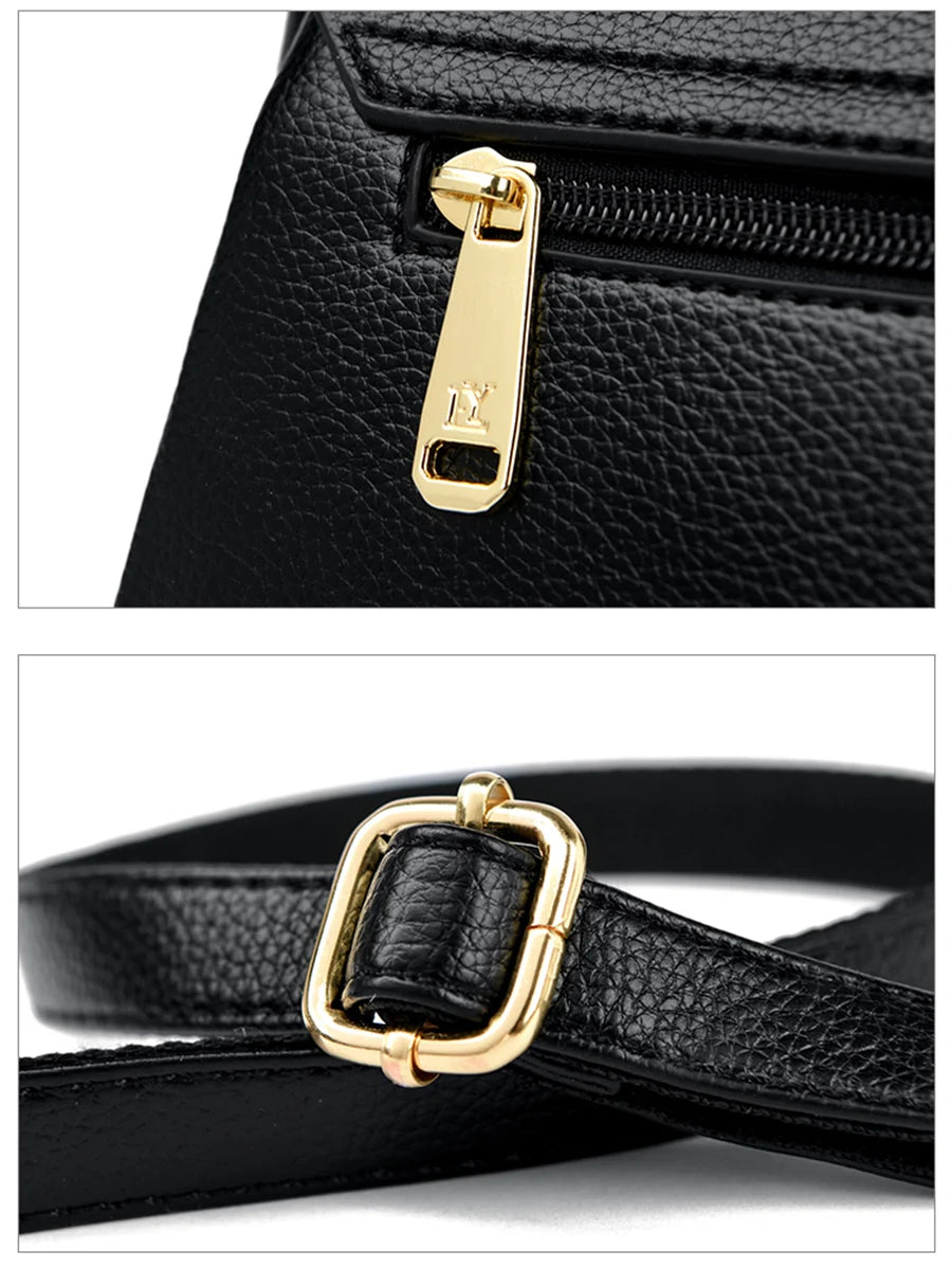 Soft Leather Luxury Shoulder Crossbody