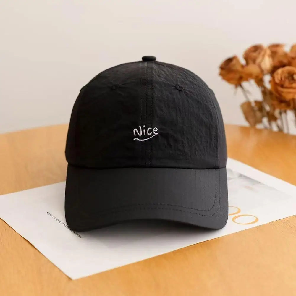 Fashion Plaid Thin Sun Cap