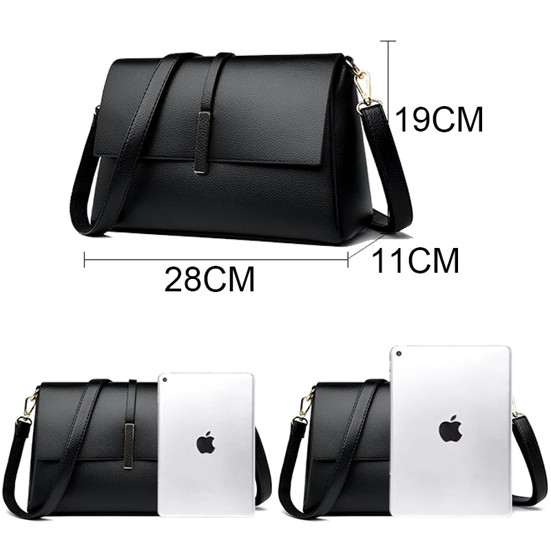 Soft Leather Luxury Shoulder Crossbody