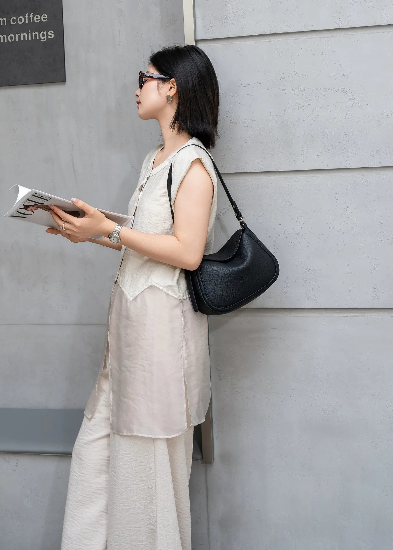 YANATARI Genuine leather woman bag