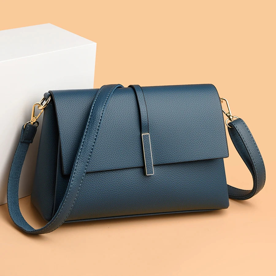Soft Leather Luxury Shoulder Crossbody