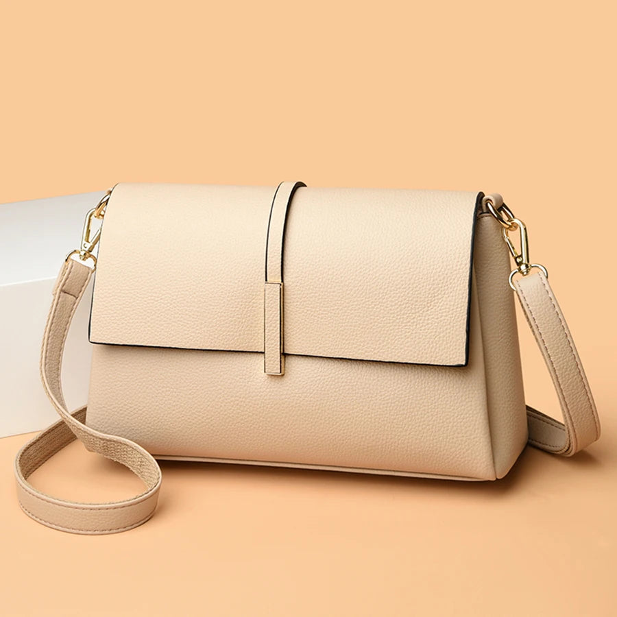 Soft Leather Luxury Shoulder Crossbody