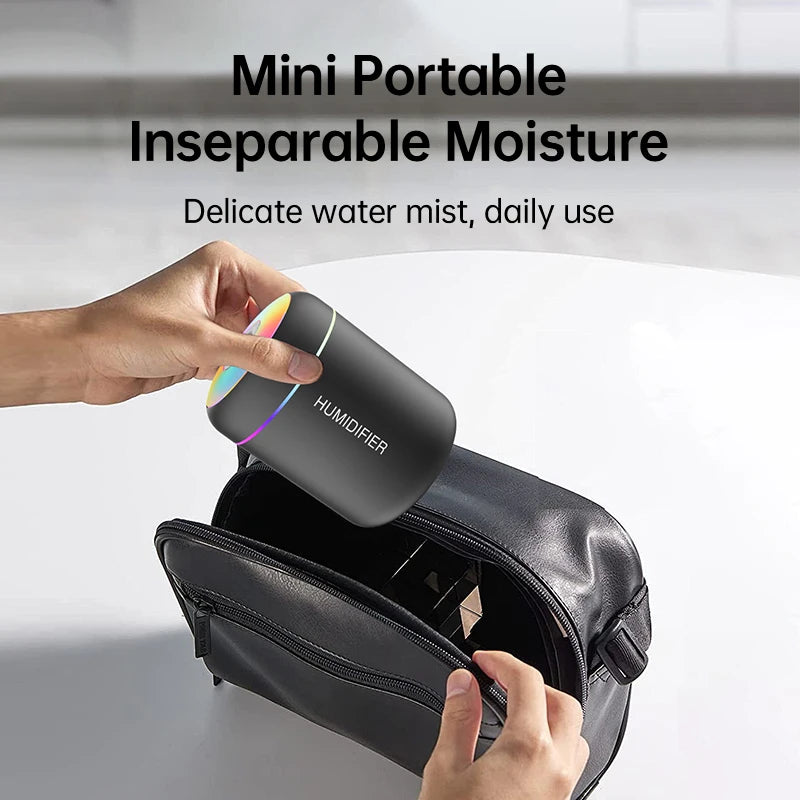 For your car and room 180ml air humidfier