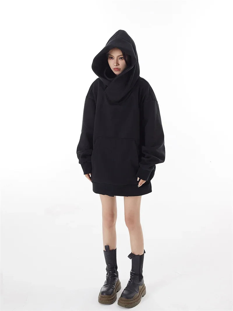 Sweatshirts Hip Hop Japanese Streetwear Oversized Hoodie